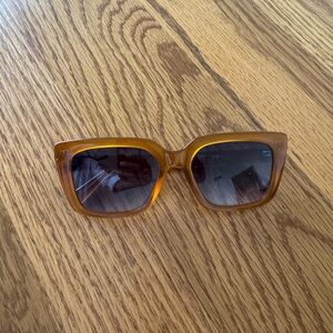 Amber Square Frame Sunglasses - Oversized Retro Look